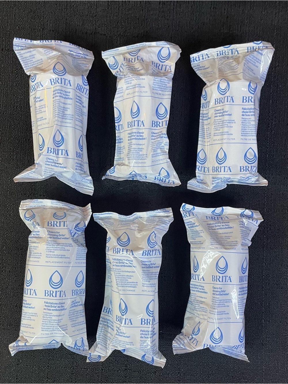 BRITA Original Replacement Filters Value Pack 6-ct Water Reduce Contaminants NEW - Picture 6 of 6